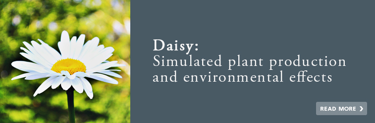 Daisy: Simulated plant production and environmental effects